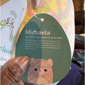 Squishmallow nwt 11” Michaela